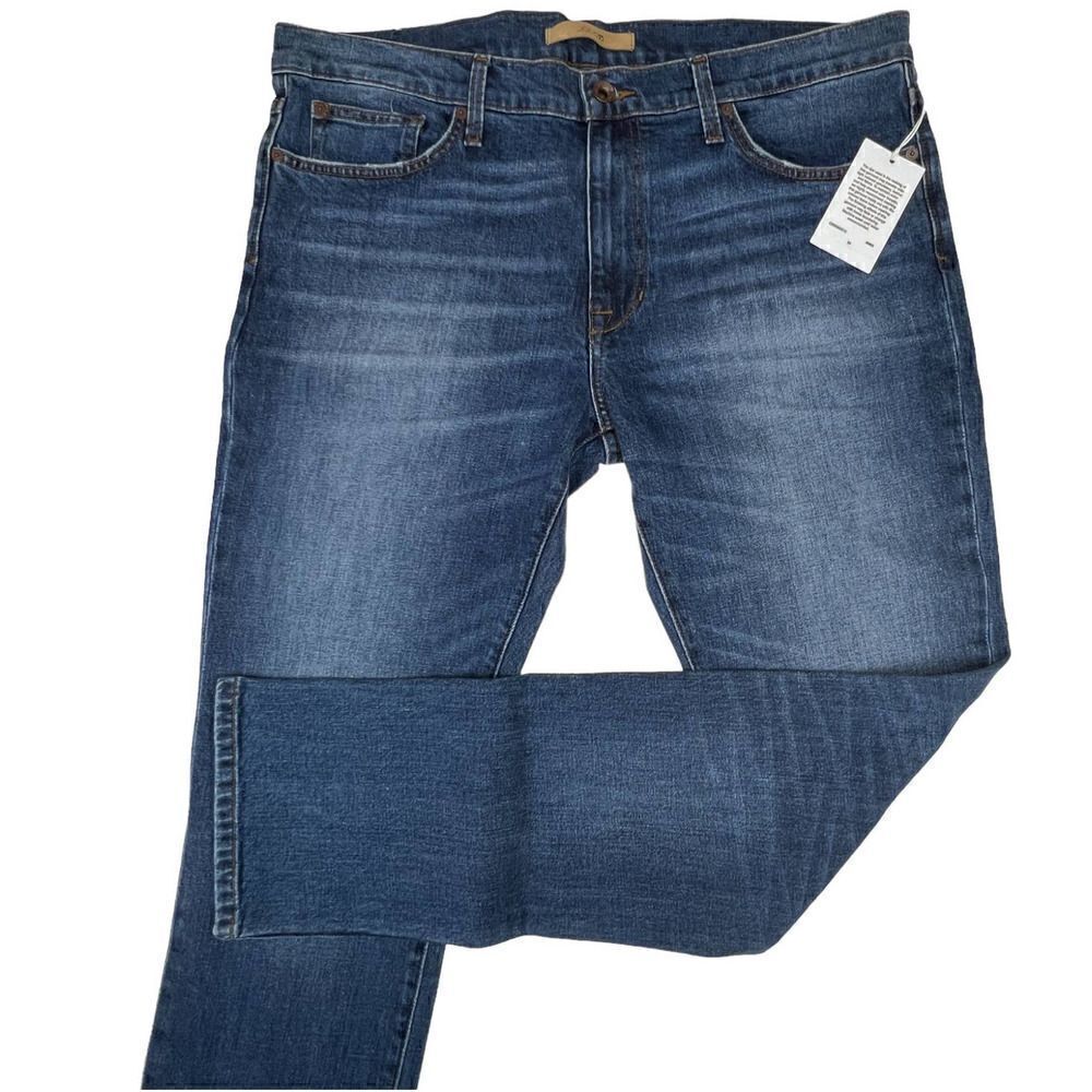 New Joe's Ruben Men US 36 x 32 Denim Blue Washed Jeans Stretch Cotton Slim Fit